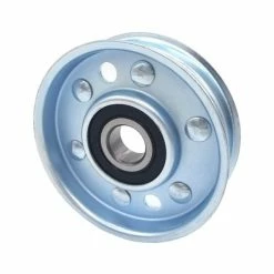 Promo 😀 Phoenix Flat Idler Pulley 3 IN Flat Dia. 5/8 IN Bore Steel, 31300075 🛒
