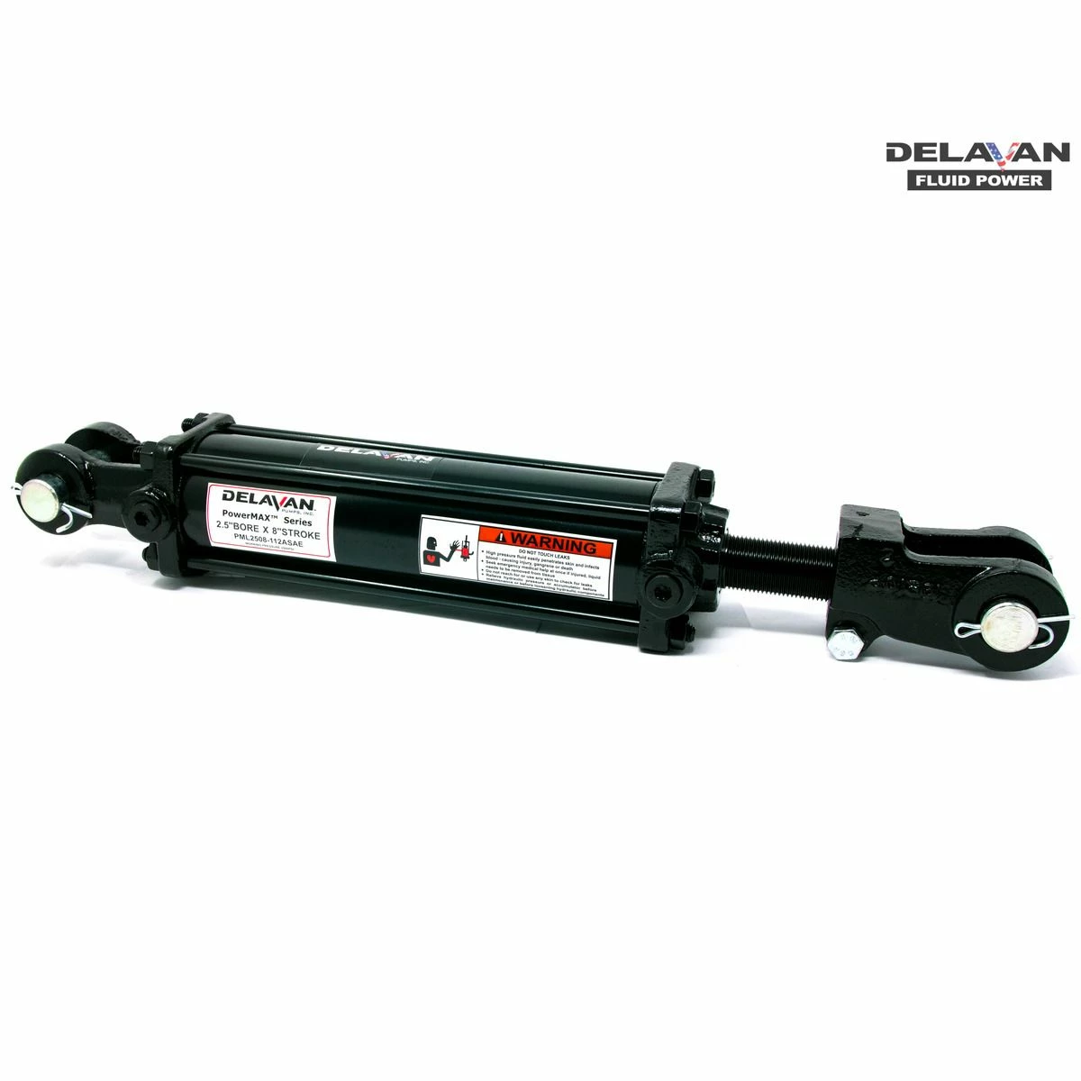 Brand new ๐ Delavan Cylinder, 2.5 IN borex 8 IN strke, 1-1/8 IN rod, Asae, PML2508-112A ๐ 1 Brand new ๐ Delavan Cylinder, 2.5 IN borex 8 IN strke, 1-1/8 IN rod, Asae, PML2508-112A ๐