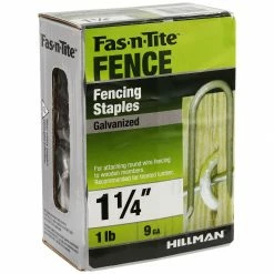 Budget โ Hillman #9 1 LB Box Hot Dipped Galvanized Fence Staple, 461297, 1-1/4 IN ๐ 7 Budget โ Hillman #9 1 LB Box Hot Dipped Galvanized Fence Staple, 461297, 1-1/4 IN ๐ -Farm Ranch store sftp a s assets20201209000000640