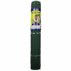 Cheapest ⌛ Tenax Poultry Fence, Green, 090786, 3 FT x 25 FT ✔️