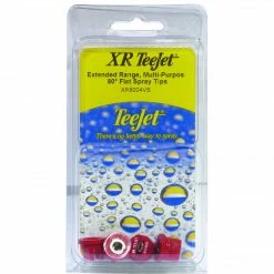 Best deal 🎁 Teejet Extended Range, Multi-Purpose 80 Degree Flat Spray Tips, XR8004VS, 4-Pack, 7771143 🎁