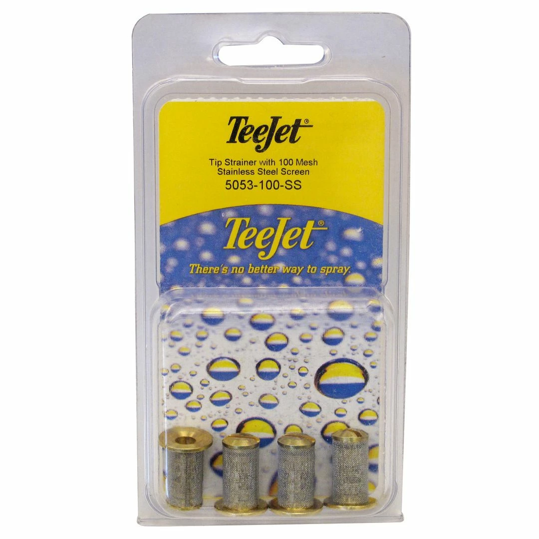 Outlet ⌛ Teejet Tip Strainer with 100 Mesh Stainless Steel Screen, 5053-100-SS, 4-Pack, 7771505 ✔️ 1 Outlet ⌛ Teejet Tip Strainer with 100 Mesh Stainless Steel Screen, 5053-100-SS, 4-Pack, 7771505 ✔️