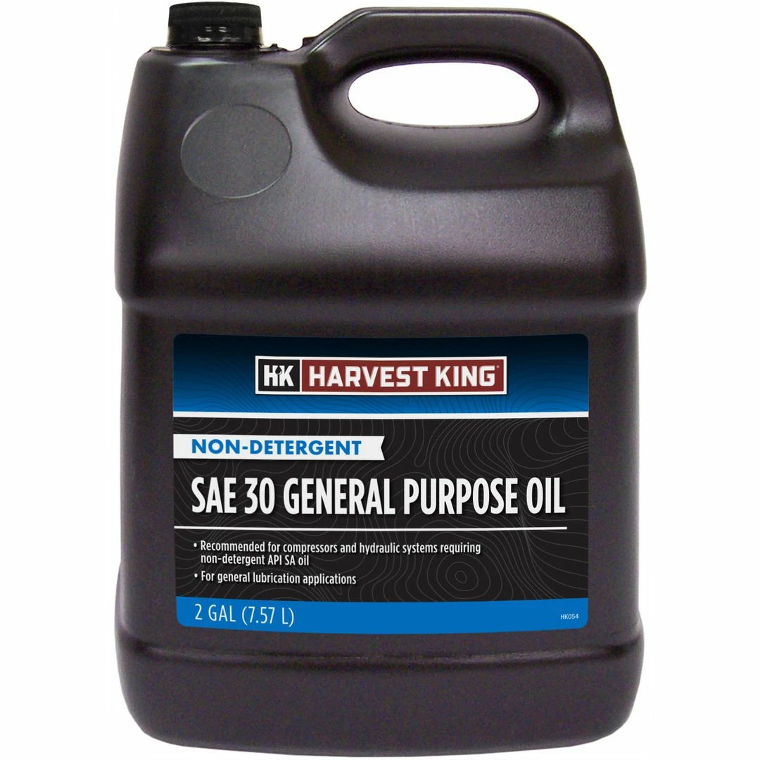 Discount ✔️ Harvest King Non-Detergent General Purpose Oil, SAE 30, HK054, 2 Gallon 😉 1 Discount ✔️ Harvest King Non-Detergent General Purpose Oil, SAE 30, HK054, 2 Gallon 😉
