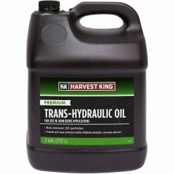 New 👏 Harvest King Premium Trans-Hydraulic Oil For John Deere, HK025, 2 Gallon 🎁