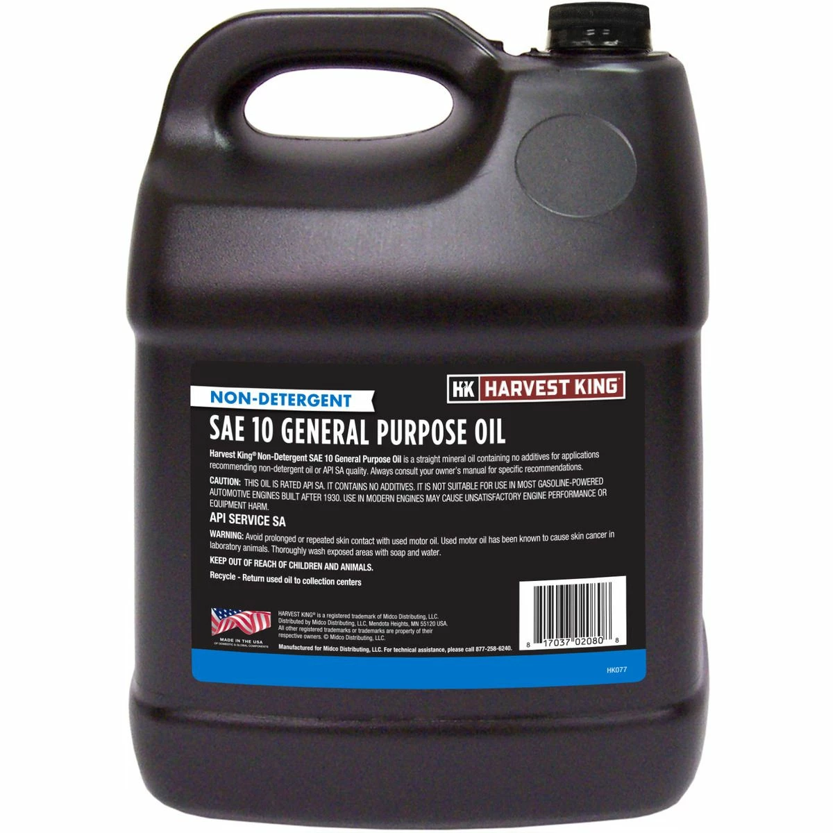 Hot Sale ๐งจ Harvest King Non-Detergent General Purpose Oil, SAE 10, HK077, 2 Gallon ๐ 2 Hot Sale ๐งจ Harvest King Non-Detergent General Purpose Oil, SAE 10, HK077, 2 Gallon ๐ - Image 2