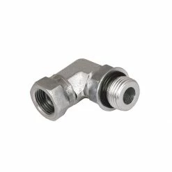 Best Pirce ✨ Apache Style 6901 Male Oring Boss Female Pipe Thread 90 Deg Swivel Hydraulic Adapter, 1/2 IN x 3/8 IN, 39006126 🧨