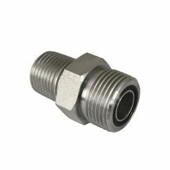 Deals 🧨 Apache Quick Disconnect Male Oring Boss Male Pipe Thread Skid Steer Adapter, (FF2404), 5/8 IN x 1/2 IN, 39040707 ❤️