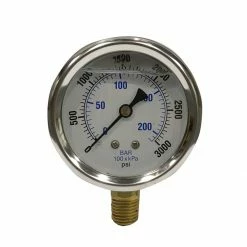 Budget 🔔 Apache 3,000 PSI Glycerine Filled Pressure Gauge, 2-1/2 IN, 99019109 🧨