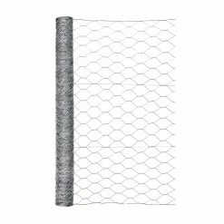 Outlet ❤️ Garden Craft Poultry Netting with 2 IN Mesh, Gray, 36 IN x 50 FT, 183650 ❤️