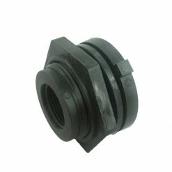 Wholesale 😀 Norwesco Polypropylene Bulkhead Fitting, 1 IN, 10503 ⌛
