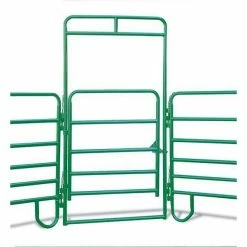 New 🧨 Hutchison Western Corral Arched Entry Panel, 4 FT X 7 FT, Green, AE290-013-AF04G ✨