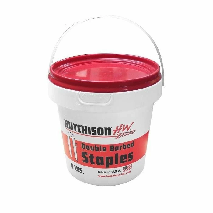 Top 10 ๐ Hutchison Western Double Barded Galvanized Fense Staples, 1-1/2 IN, NL170-019-1226, 8 LB ๐ 1 Top 10 ๐ Hutchison Western Double Barded Galvanized Fense Staples, 1-1/2 IN, NL170-019-1226, 8 LB ๐