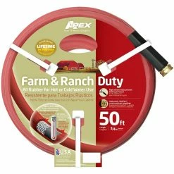 Flash Sale 💯 Apex Farm & Ranch All Rubber Hose, 1133461, 3/4 IN x 50 FT ⭐