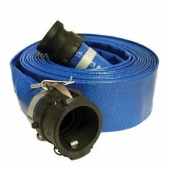 Best deal 😉 Apache Blue Standard Duty PVC Layflat Discharge Hose Assembly, Polypropylene Cam Lock, 2 IN x 25 FT, 98138044 🔔