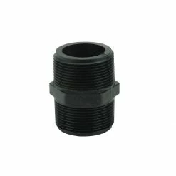 Outlet 🤩 Banjo Polypropylene Pipe Fittings: Short 1.5 IN Nipple, M1120P ⌛