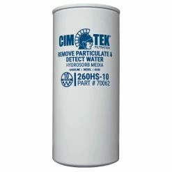 Wholesale 🎁 Cim-Tek Filtration 260 Hydrosorb Series Fuel Filter, 70062BAR 🛒