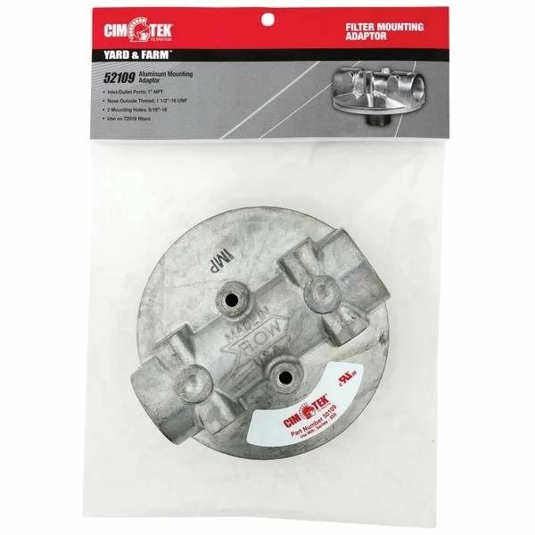 Budget โจ Cim-Tek Filtration Filter Mounting Adaptor, 1" Npt, 52109 ๐ฅฐ 1 Budget โจ Cim-Tek Filtration Filter Mounting Adaptor, 1" Npt, 52109 ๐ฅฐ