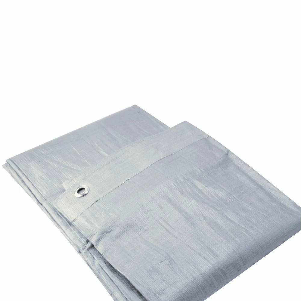 Budget ⭐ Erickson Heavy-Grade Poly Tarp, Silver, 57025, 16 FT x 20 FT 😀 2 Budget ⭐ Erickson Heavy-Grade Poly Tarp, Silver, 57025, 16 FT x 20 FT 😀 - Image 2
