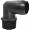 Budget 🌟 Green Leaf 90 Degree Elbow, 1-1/4 IN Male NPT x 1-1/2 IN Hose Barb, EL114-112P 🔔