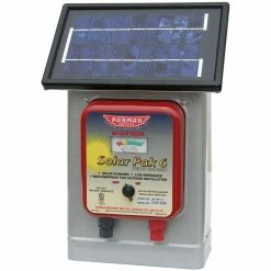 New 🌟 Parmak Solar / Battery Fence Charger, 6 Volt, DF-SP-LI 🤩