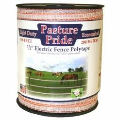 Buy ⌛ Parmak Pasture Pride Polytape 1/2 IN, 656 Feet / 200 Meters, 953 😍