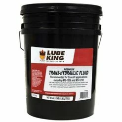 Best Sale 👍 Lube King Case IH Premium Trans-Hydraulic Fluid, LU24IH5P, 5 Gallon 🎁